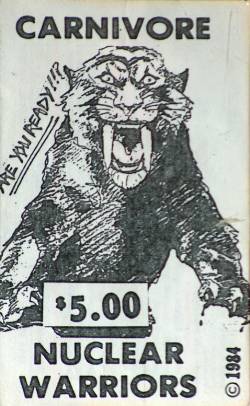 Carnivore (USA) : Nuclear Warriors